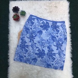 Lilly Pulitzer Tiger Floral Skirt
